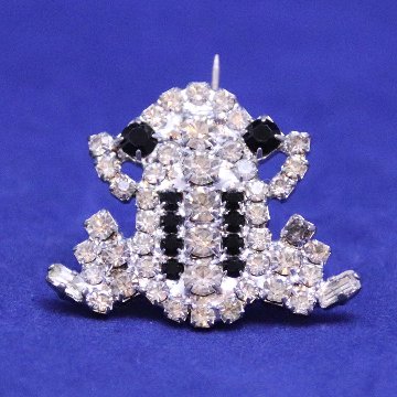 ヴィンテージ カエル ブローチの画像