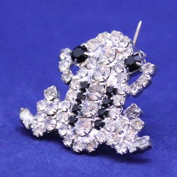 ヴィンテージ カエル ブローチの画像