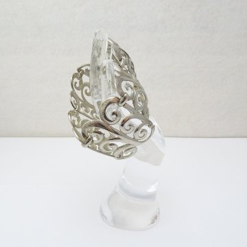 ヴィンテージ オープンワーク メタル ブレスレットの画像