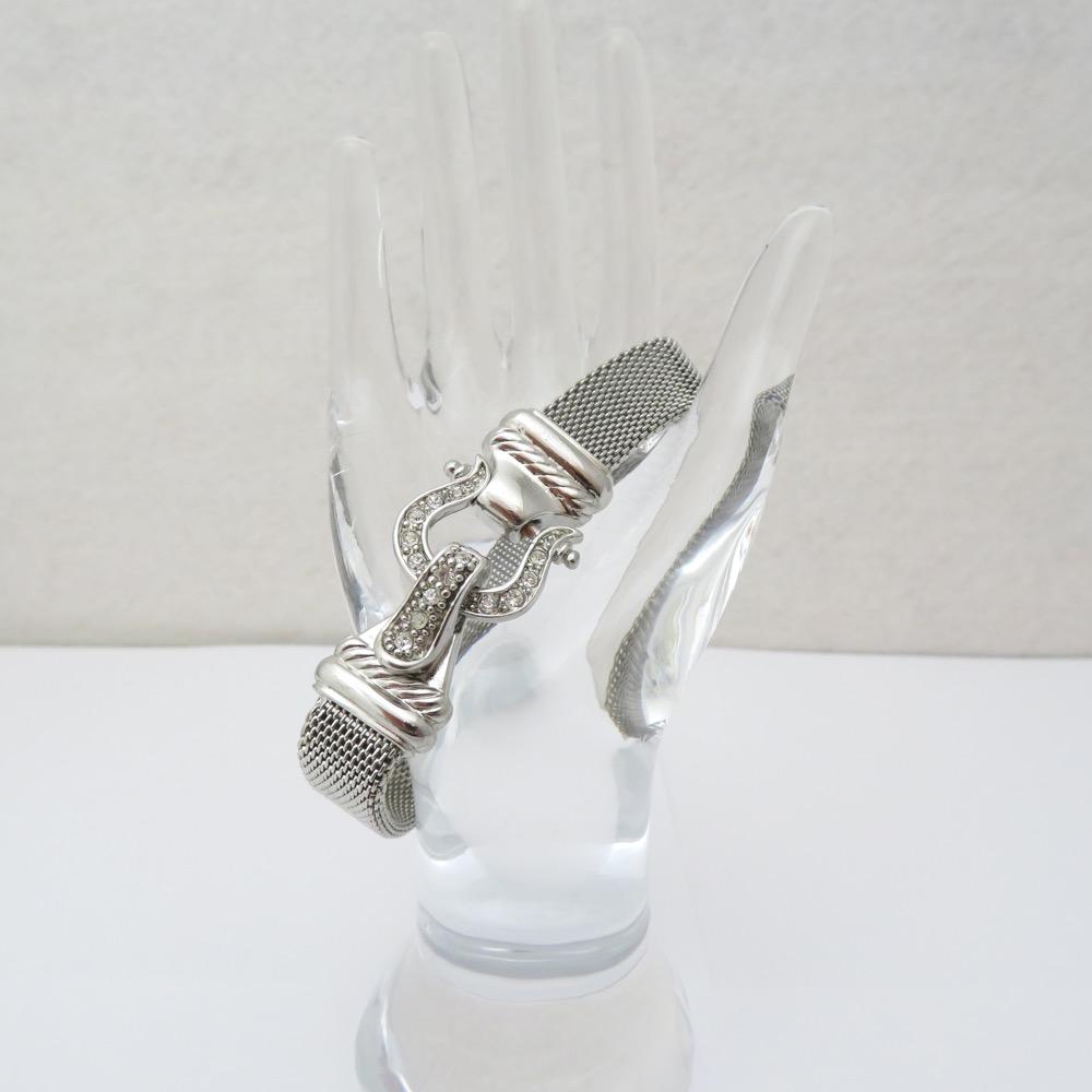 ヴィンテージ ホースシューバックル＆メッシュ ブレスレットの画像