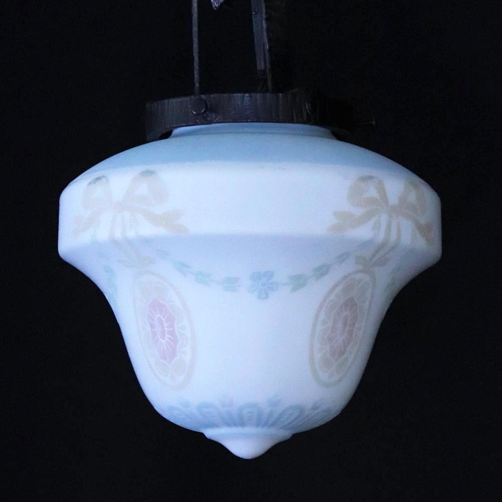 二十世紀初頭 ボヘミア カメオガラス アイアン プラフォニエの画像