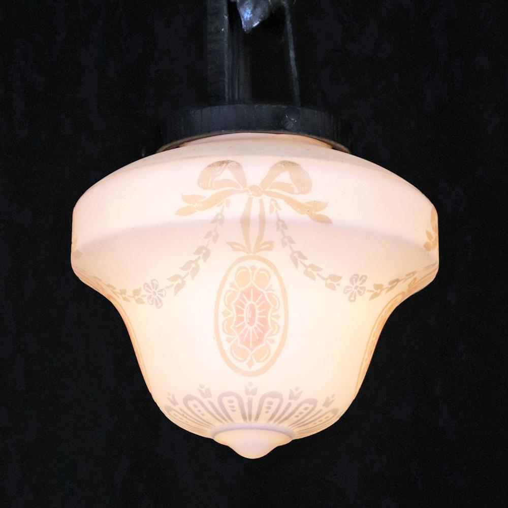 二十世紀初頭 ボヘミア カメオガラス アイアン プラフォニエの画像