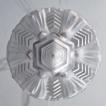 フランス アールデコ ミューラー アイアン ハンギングランプの画像