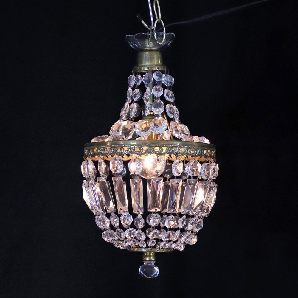 アンティークスタイル クリスタルガラス プラフォニエの画像