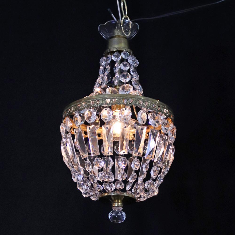 アンティークスタイル クリスタルガラス プラフォニエの画像