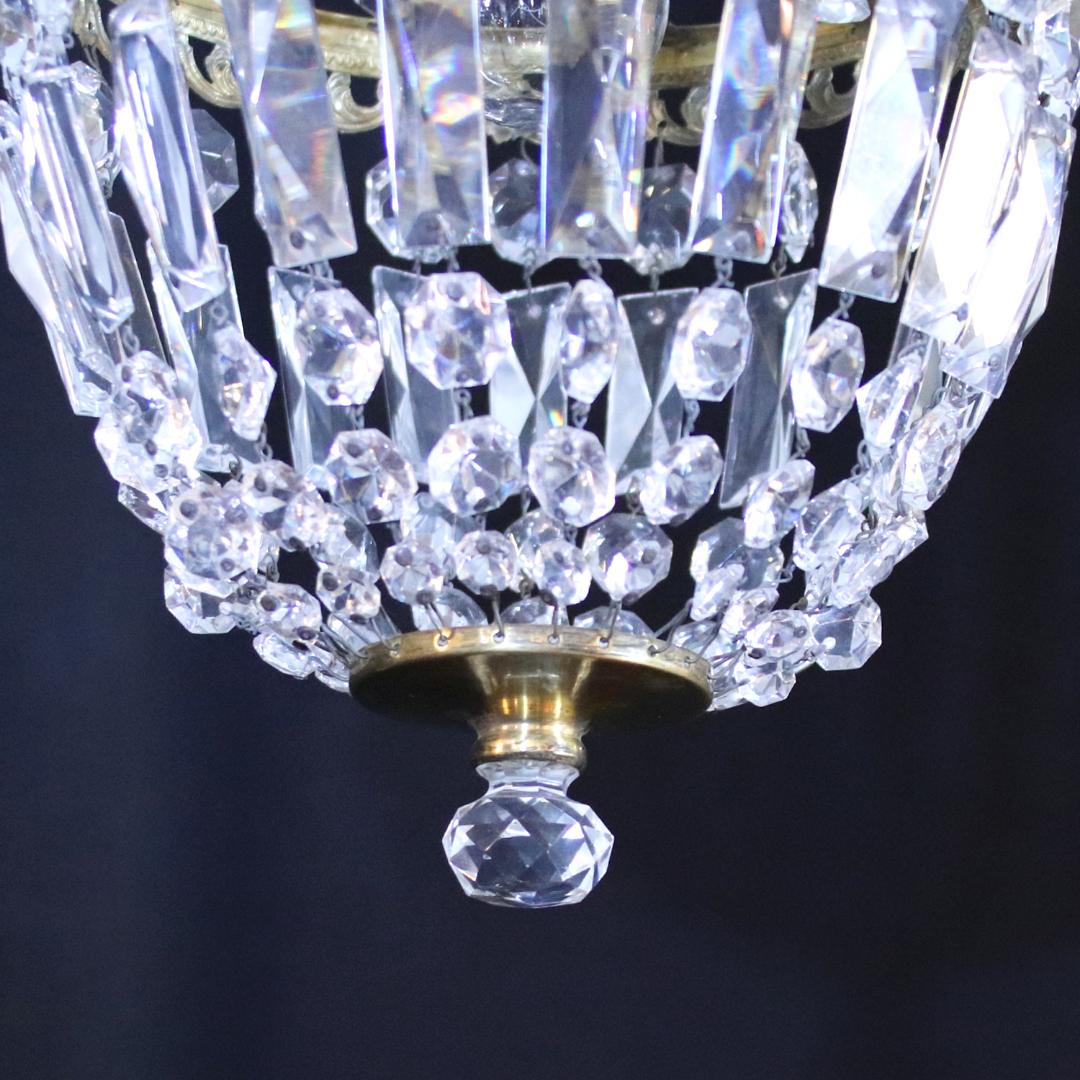 アンティークスタイル クリスタルガラス プラフォニエの画像