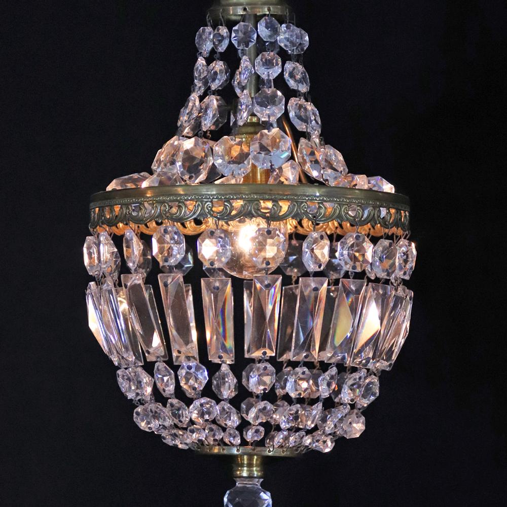 アンティークスタイル クリスタルガラス プラフォニエの画像