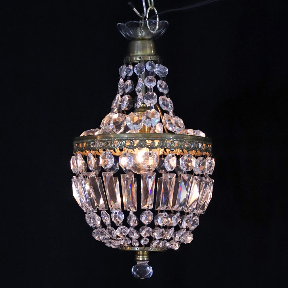 アンティークスタイル クリスタルガラス プラフォニエの画像