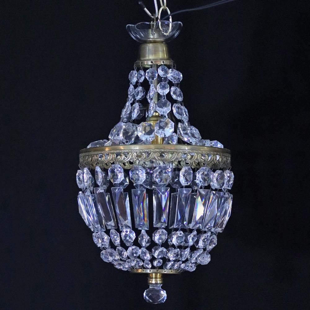 アンティークスタイル クリスタルガラス プラフォニエの画像