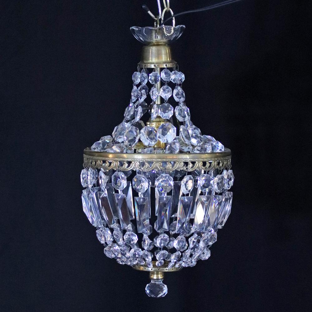 アンティークスタイル クリスタルガラス プラフォニエの画像