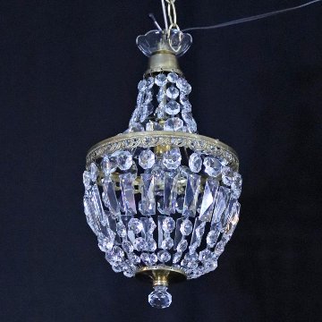 アンティークスタイル クリスタルガラス プラフォニエの画像