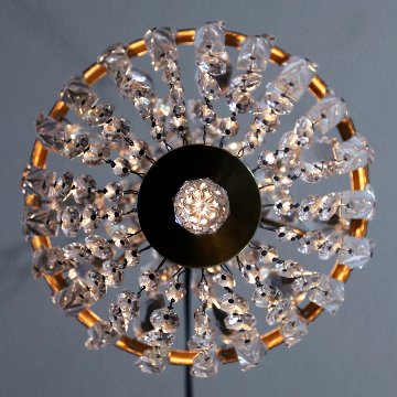 アンティークスタイル クリスタルガラス プラフォニエの画像