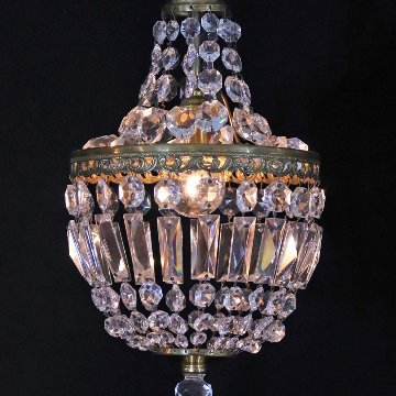 アンティークスタイル クリスタルガラス プラフォニエの画像