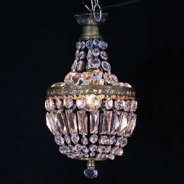 アンティークスタイル クリスタルガラス プラフォニエの画像