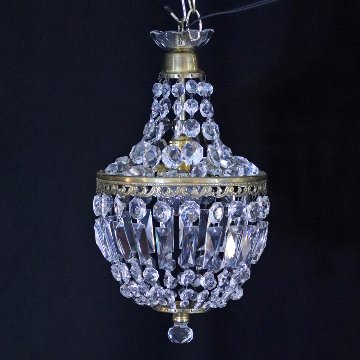 アンティークスタイル クリスタルガラス プラフォニエの画像