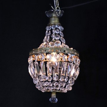 アンティークスタイル クリスタルガラス プラフォニエの画像