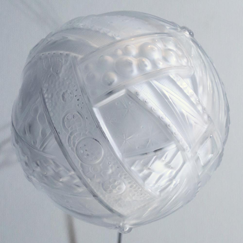 フランス アールデコ ミューラー フロストガラス プラフォニエの画像