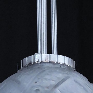 フランス アールデコ ミューラー フロストガラス プラフォニエの画像