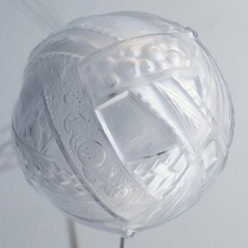 フランス アールデコ ミューラー フロストガラス プラフォニエの画像