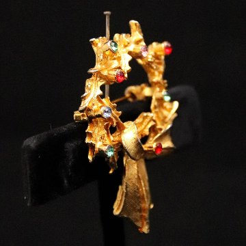 カナダ LJM クリスマスブローチの画像