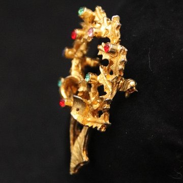 カナダ LJM クリスマスブローチの画像