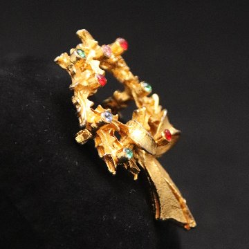 カナダ LJM クリスマスブローチの画像