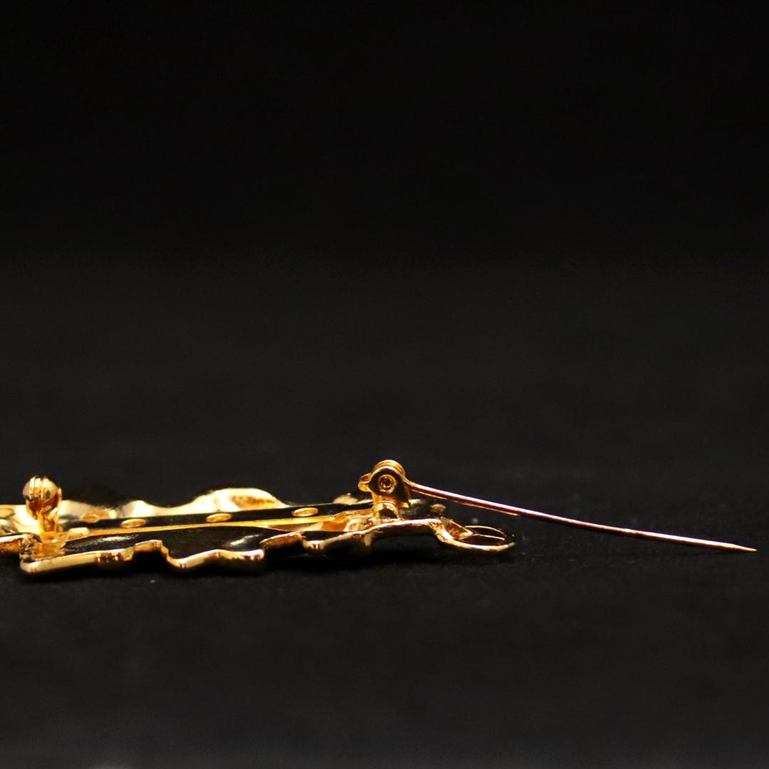 アメリカ BEREBI クリスマスブローチの画像