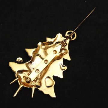 アメリカ BEREBI クリスマスブローチの画像