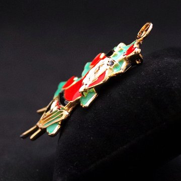 アメリカ BEREBI クリスマスブローチの画像