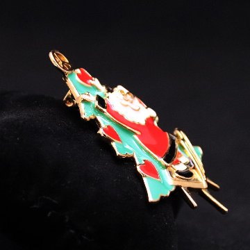 アメリカ BEREBI クリスマスブローチの画像