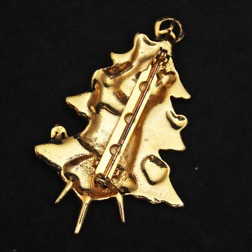 アメリカ BEREBI クリスマスブローチの画像