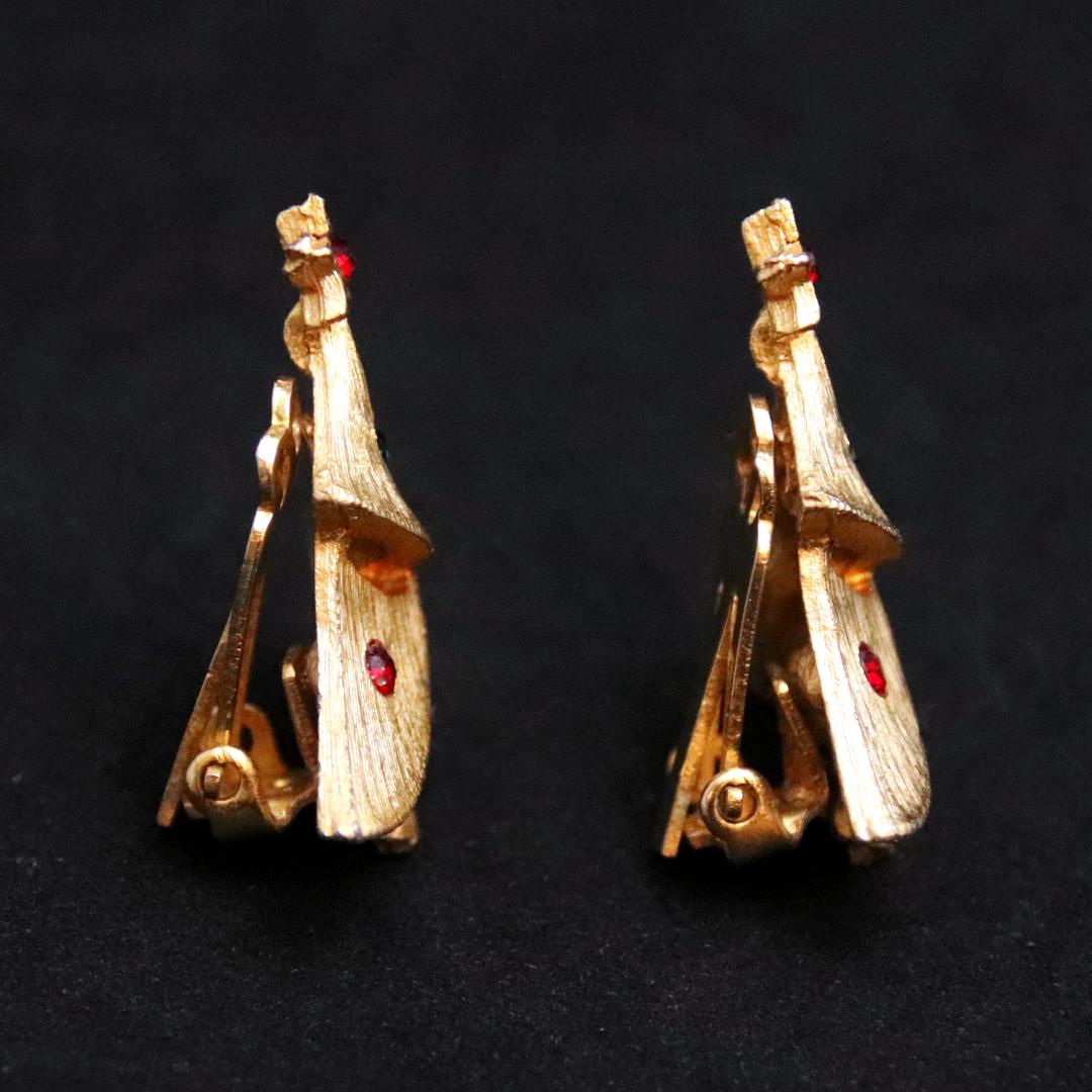 アメリカ クリスマスイヤリングの画像