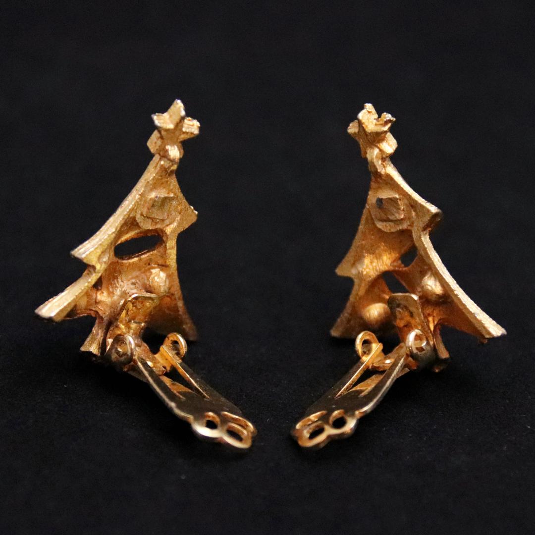 アメリカ クリスマスイヤリングの画像