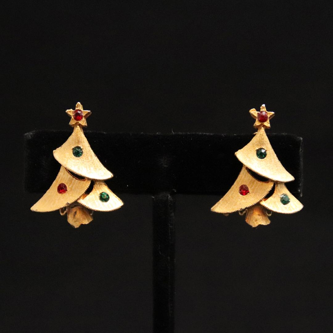 アメリカ クリスマスイヤリングの画像