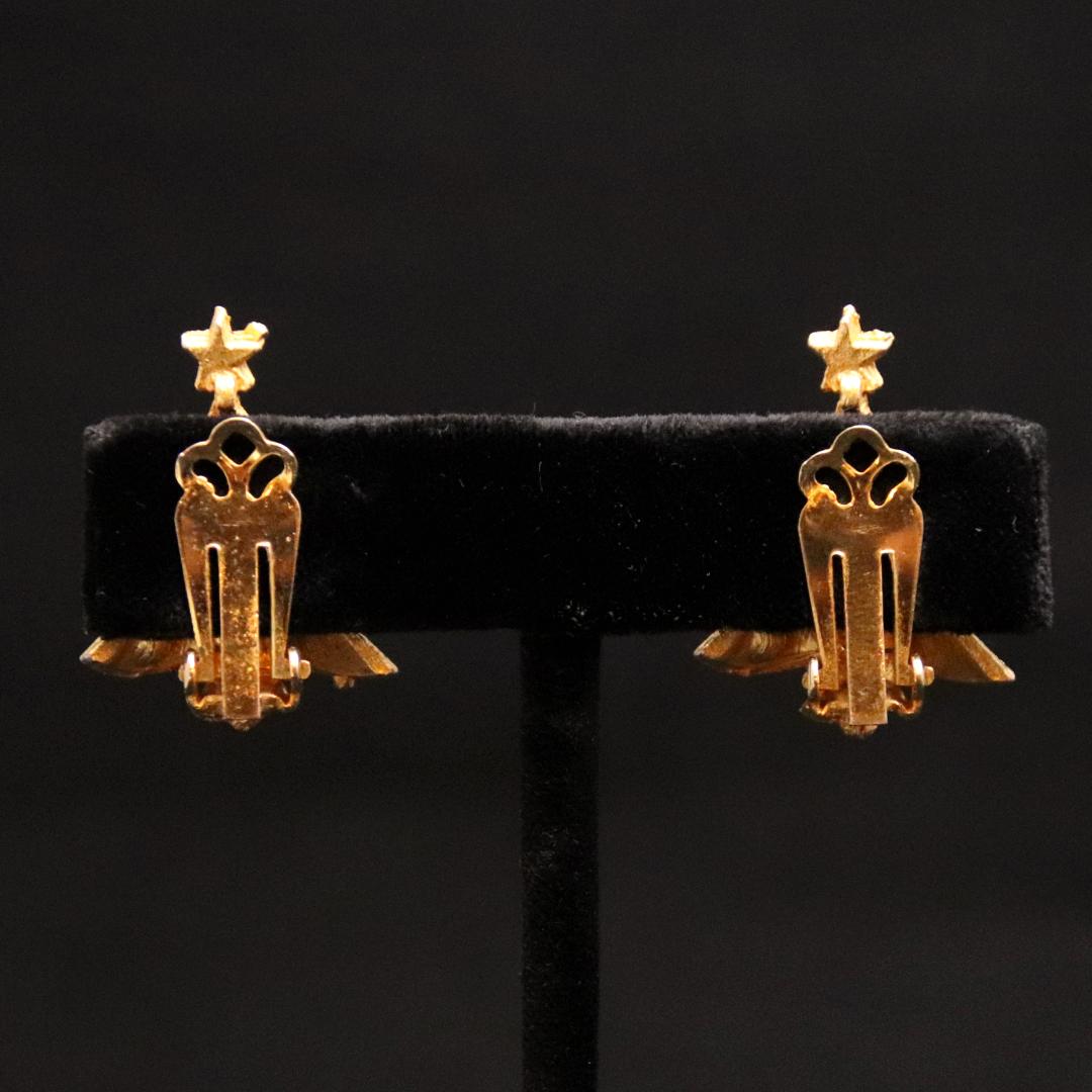 アメリカ クリスマスイヤリングの画像