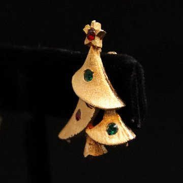 アメリカ クリスマスイヤリングの画像