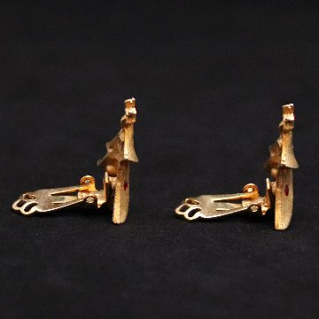 アメリカ クリスマスイヤリングの画像