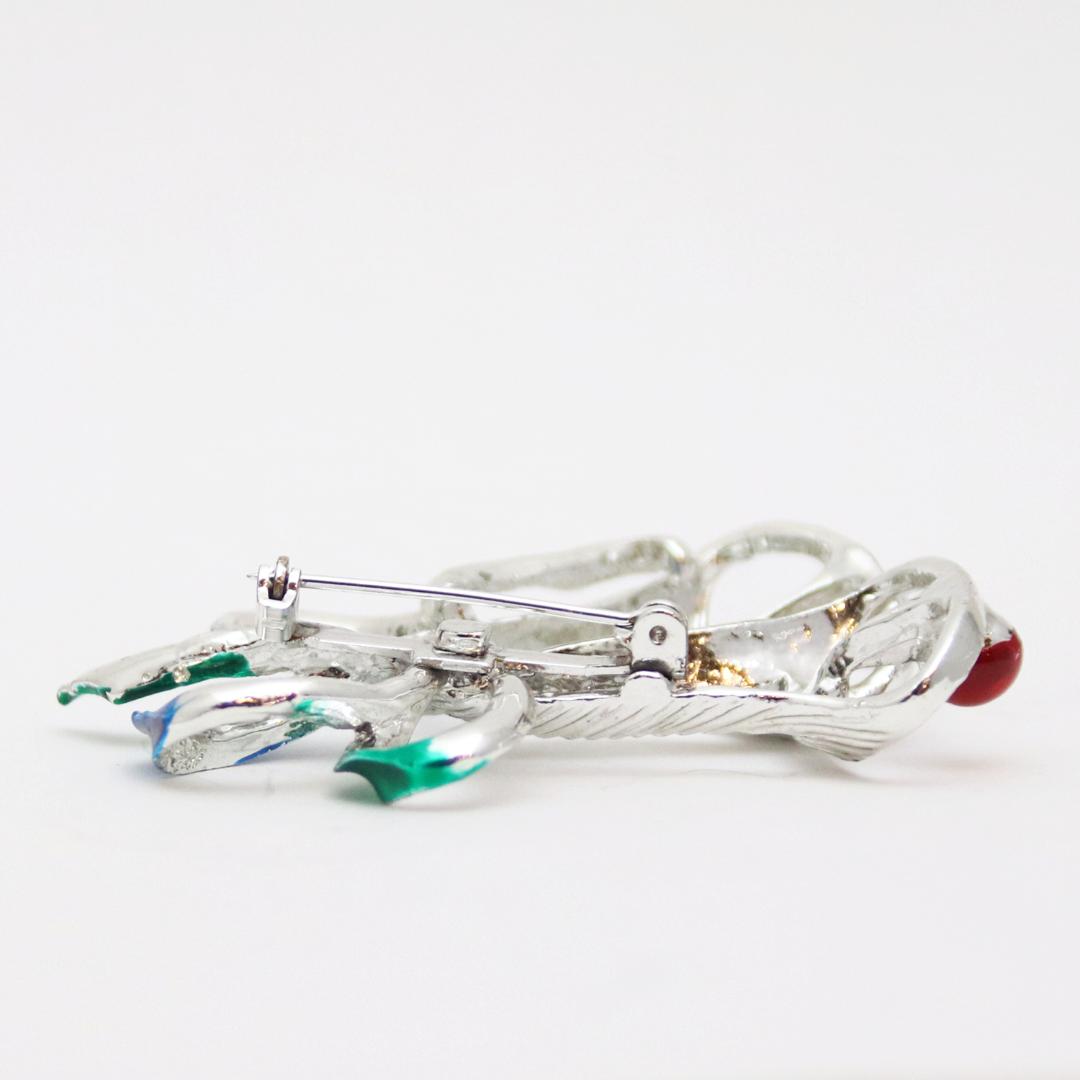 アメリカ Gerry’s クリスマスベル ブローチの画像