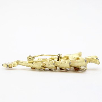 アメリカ クリスマスツリー ブローチの画像