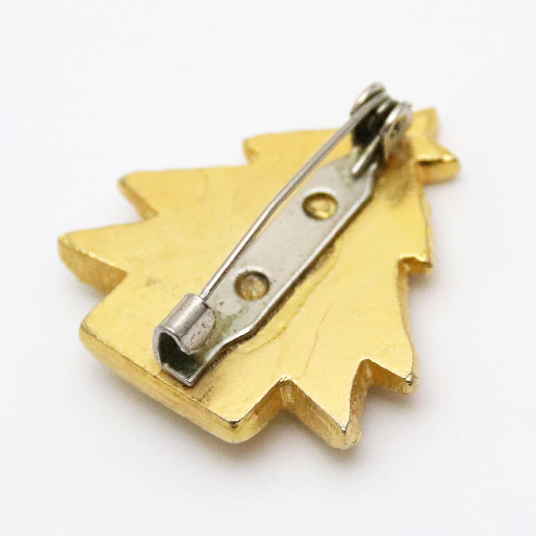 クリスマスツリー ブローチの画像