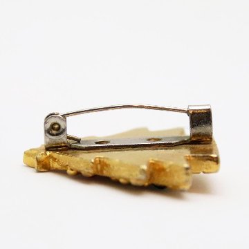 クリスマスツリー ブローチの画像