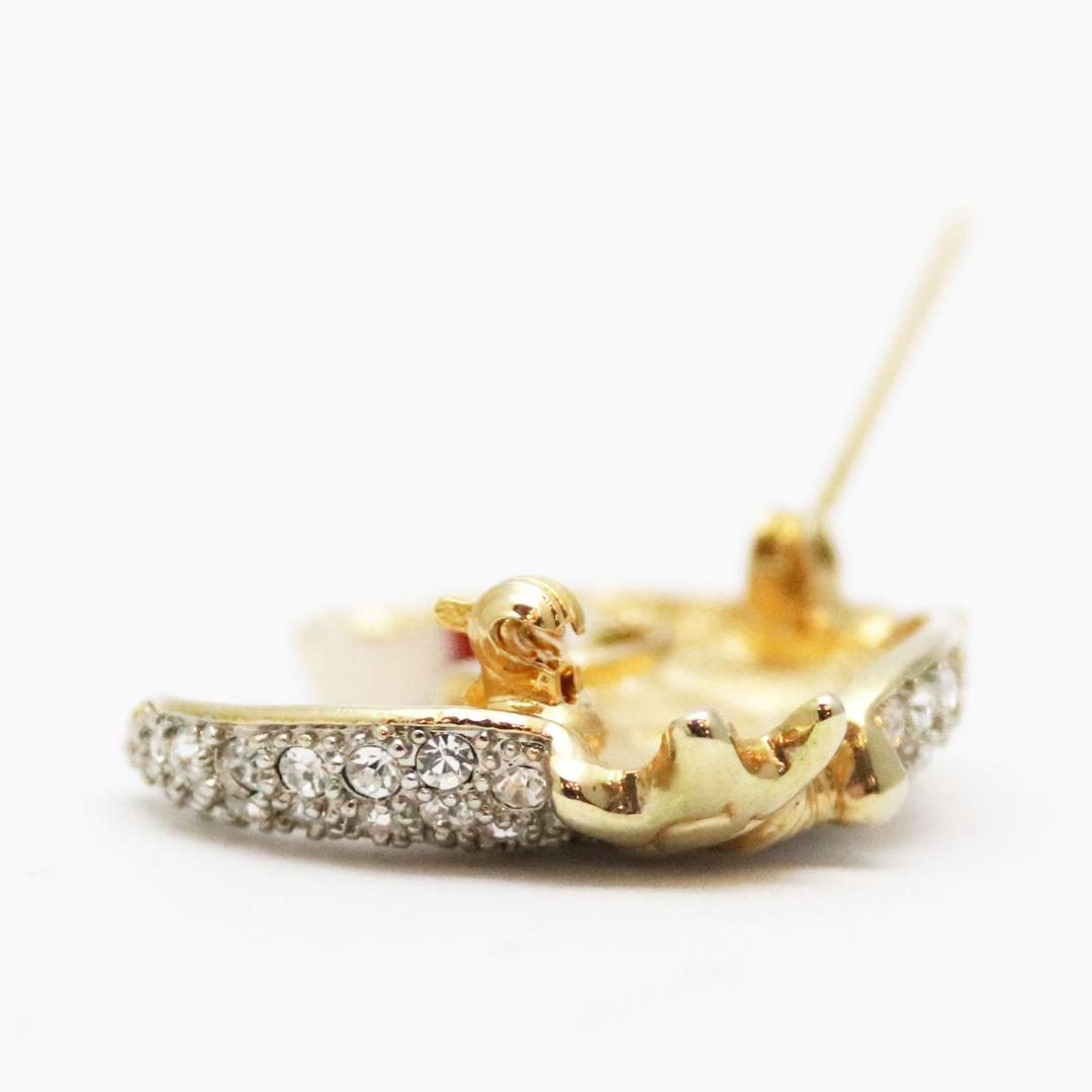 クリスマス ムーン＆スター ブローチの画像