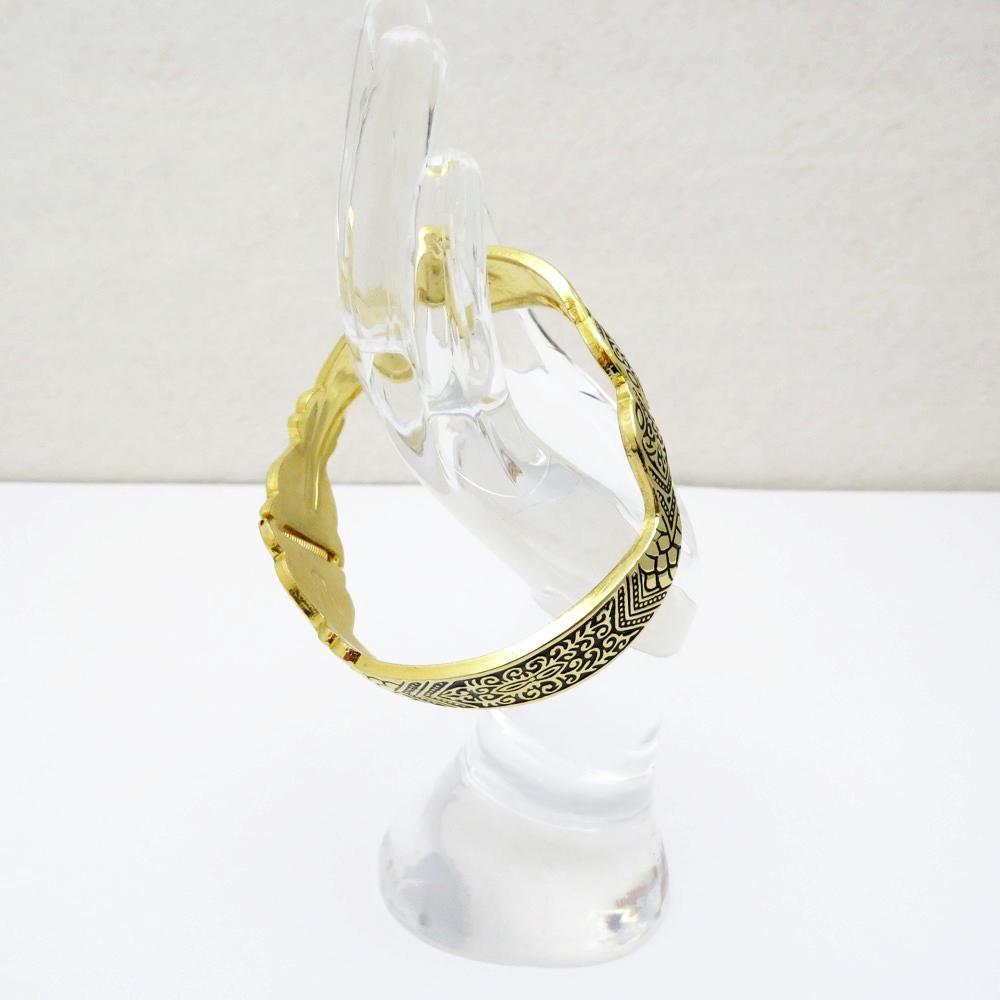 ヴィンテージ Kirk Stieff スネーク バングルの画像