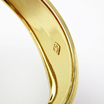 ヴィンテージ Kirk Stieff スネーク バングルの画像