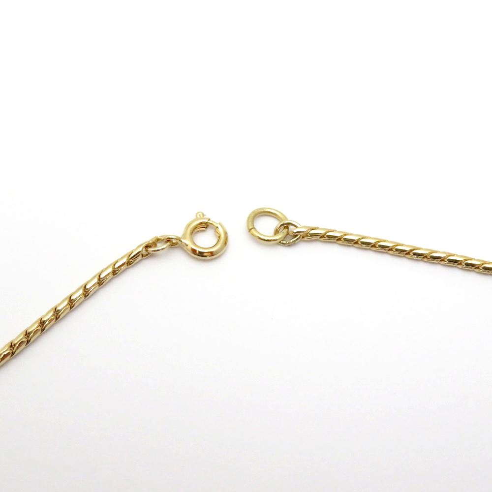 ヴィンテージ ラインストーン コブラ ネックレスの画像