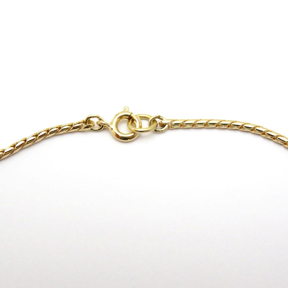 ヴィンテージ ラインストーン コブラ ネックレスの画像