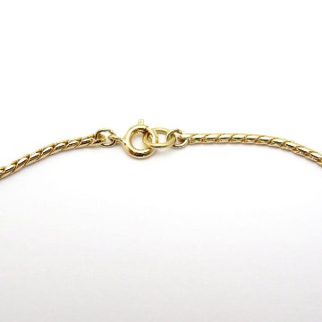 ヴィンテージ ラインストーン コブラ ネックレスの画像