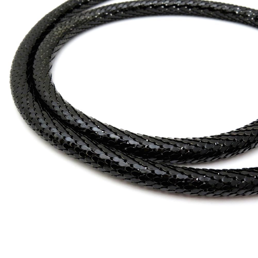 Whiting&Davis メタルメッシュ スネーク ベルト/ネックレスの画像