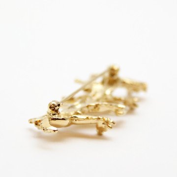 ヴィンテージ ホースハード メタルブローチの画像