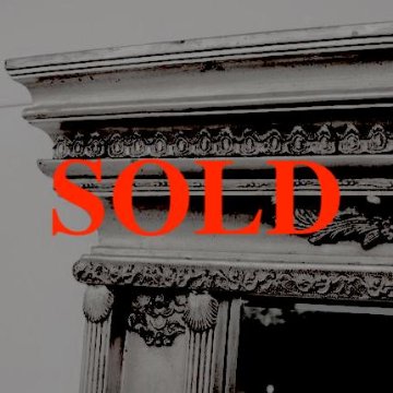 イギリス ヴィンテージ ギルトウッド ウォールミラーの画像